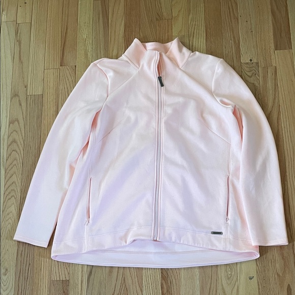 Jockey Soft Pink Zip-Up Jacket - Picture 1 of 10